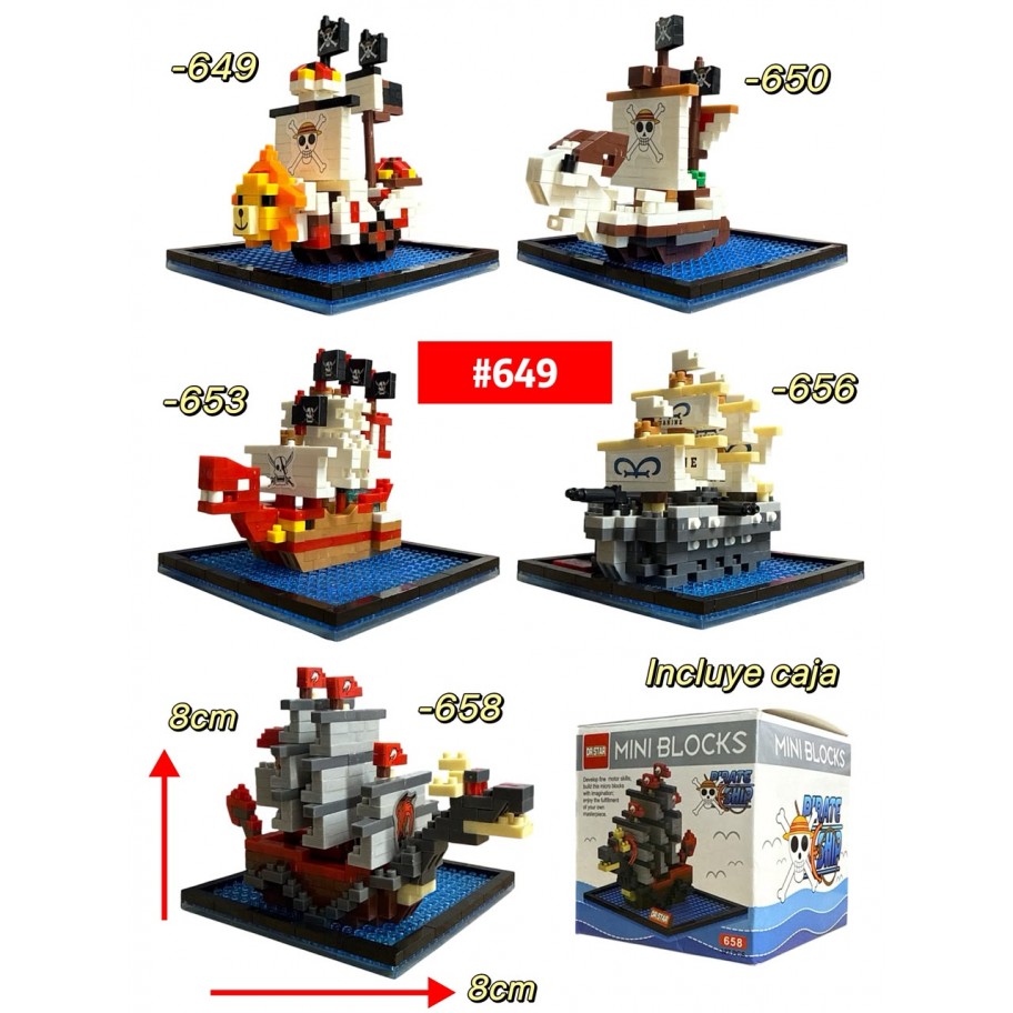 LEGO BARCO ONE PIECE #649