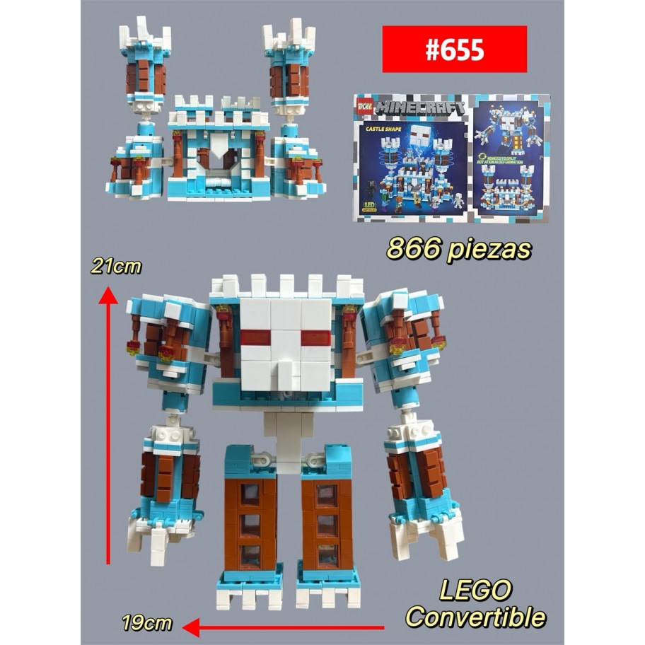 LEGO MINECRAFT 866pcs #655