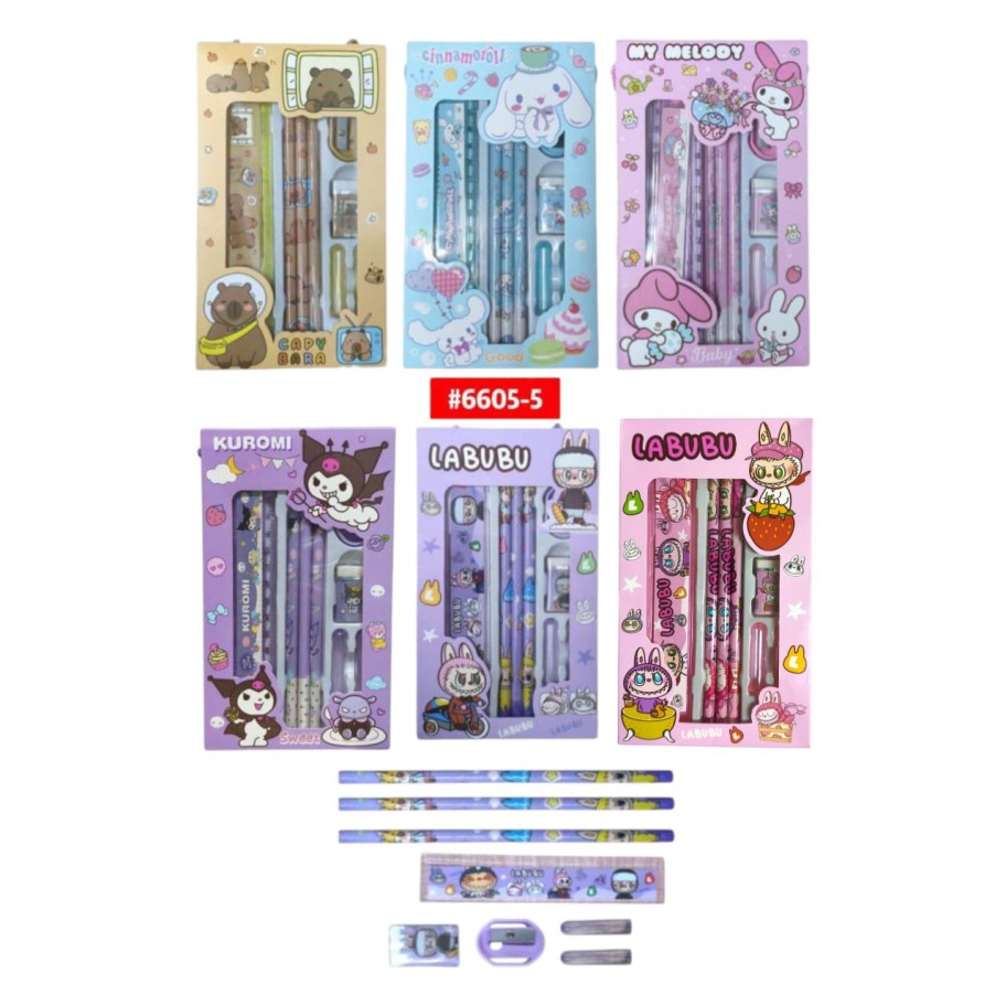 KIT ESCOLAR SANRIO #6605-5
