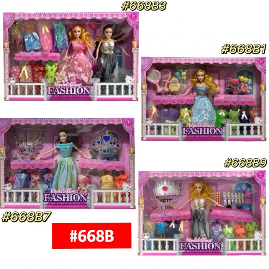 SET DE BARBIE #668B P.U