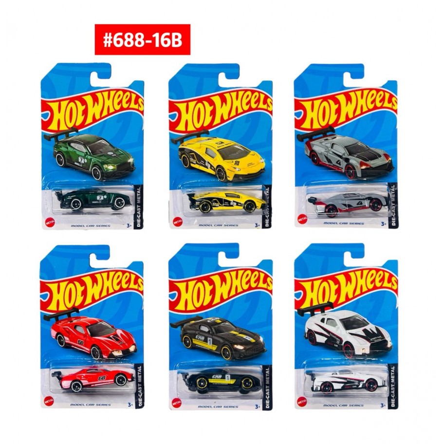 CARRITO INDIVIDUAL HOT WHEELS #688-16B