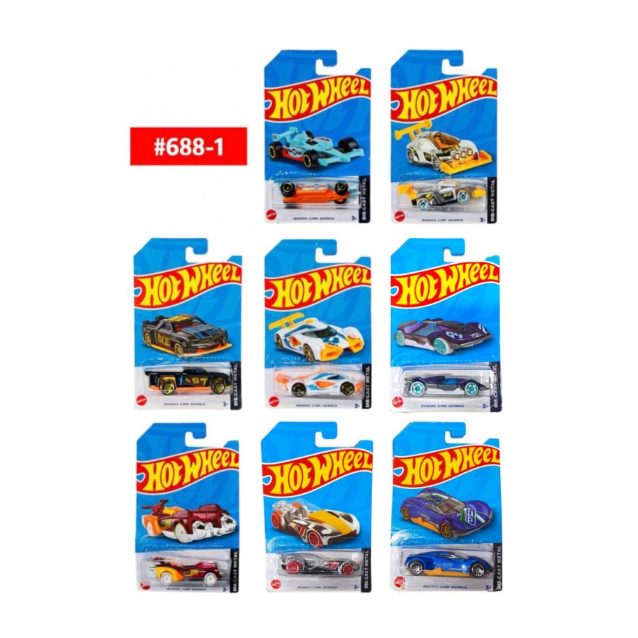 CARRITO INDIVIDUAL HOT WHEELS #688-1