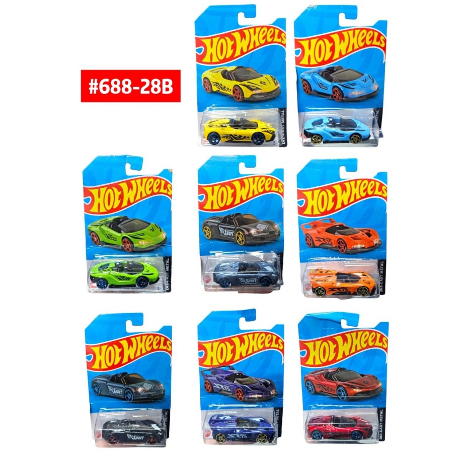 CARRITO INDIVIDUAL HOT WHEELS #688-28B