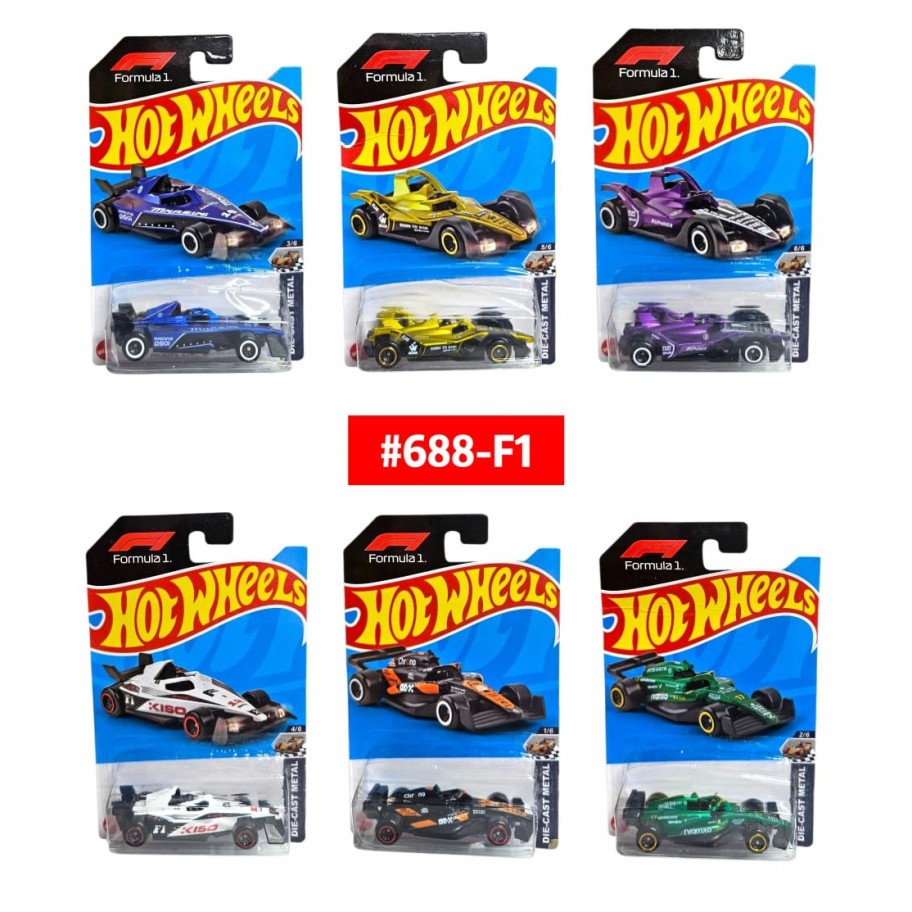 CARRITO INDIVIDUAL HOT WHEELS #688-F1