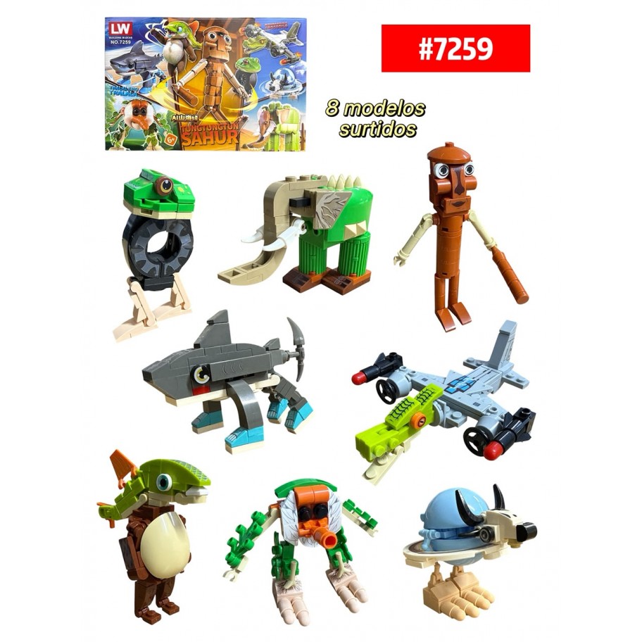LEGO ITALIAN BRAINROT *8 #7259 PROMO