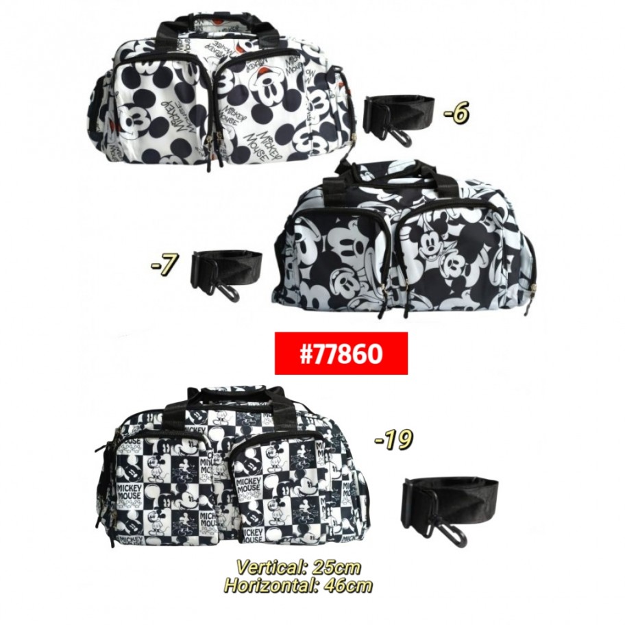 BOLSO VIAJERO MICKEY #77860 PROMO