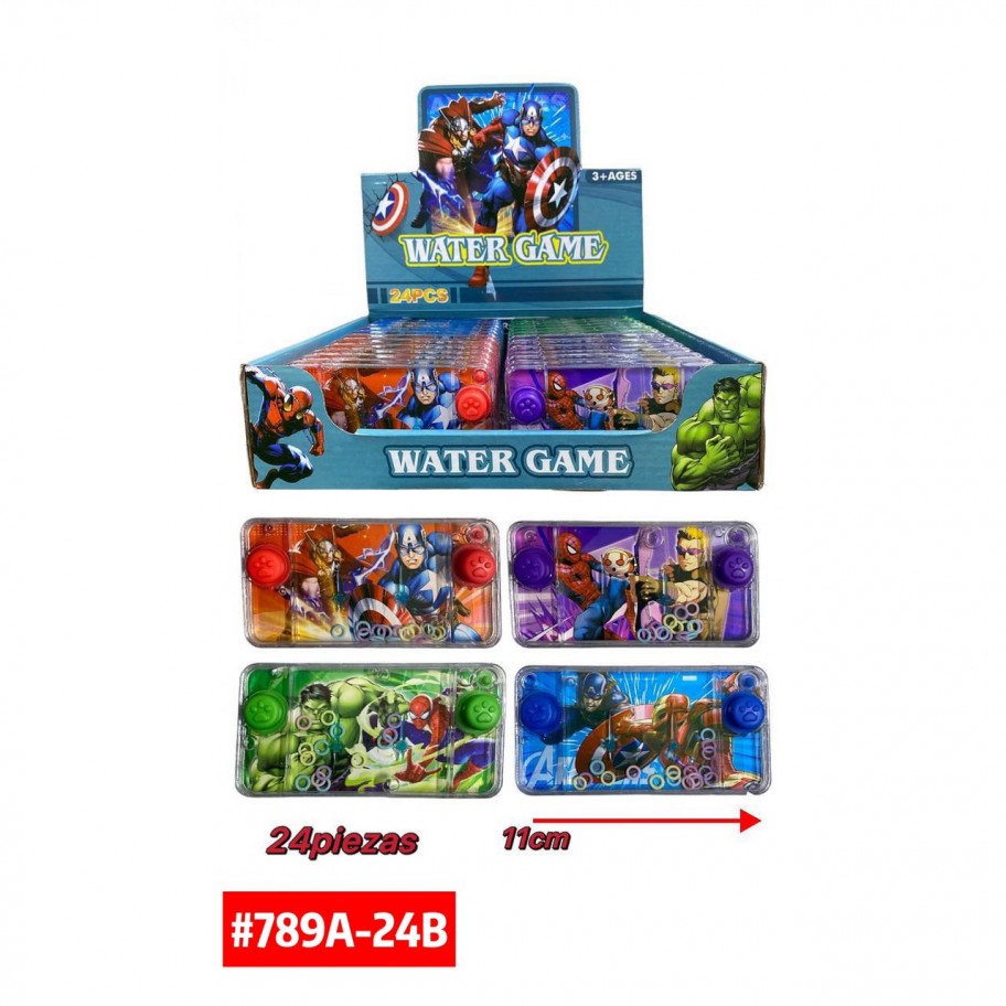 NINTENDO DE AGUA AVENGERS 24pcs #789A-24B