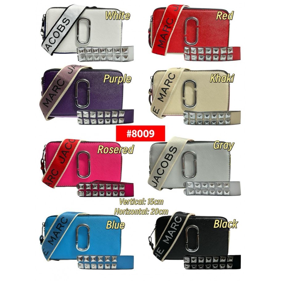 BANDOLERO MARC JACOBS DOBLE STRAP #8009 PROMO