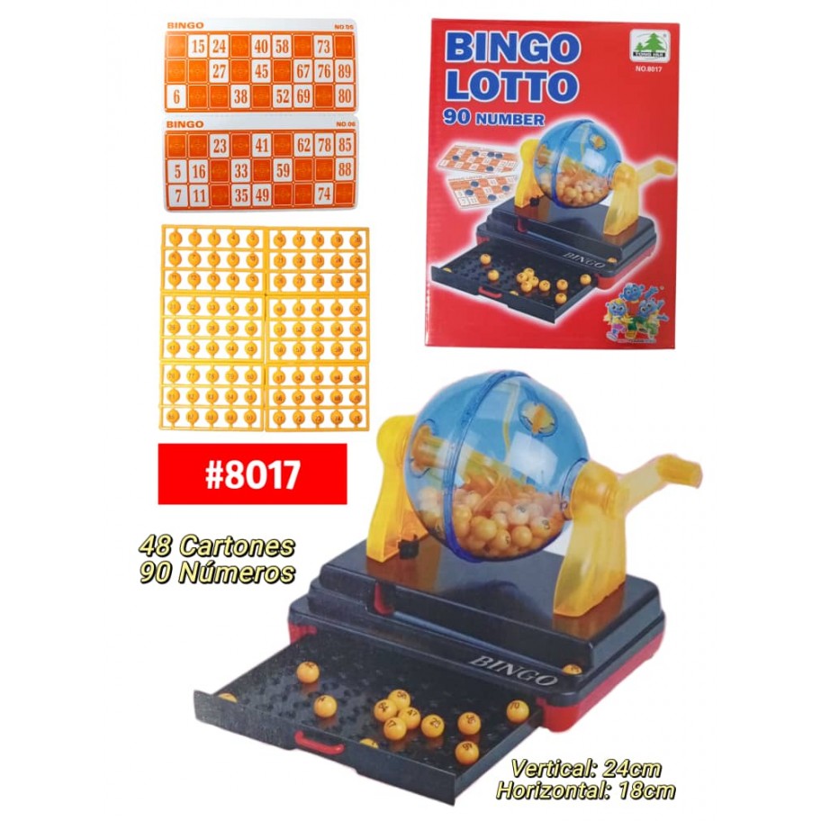 JUEGO DE MESA BINGO #8017