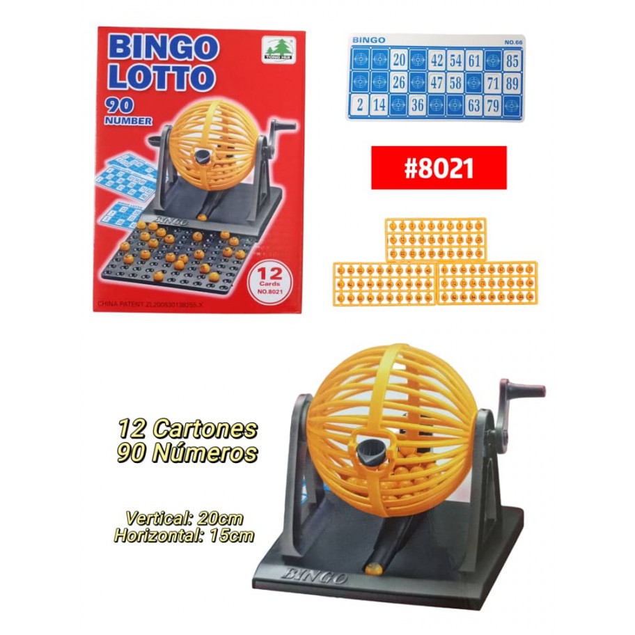 JUEGO DE MESA BINGO #8021