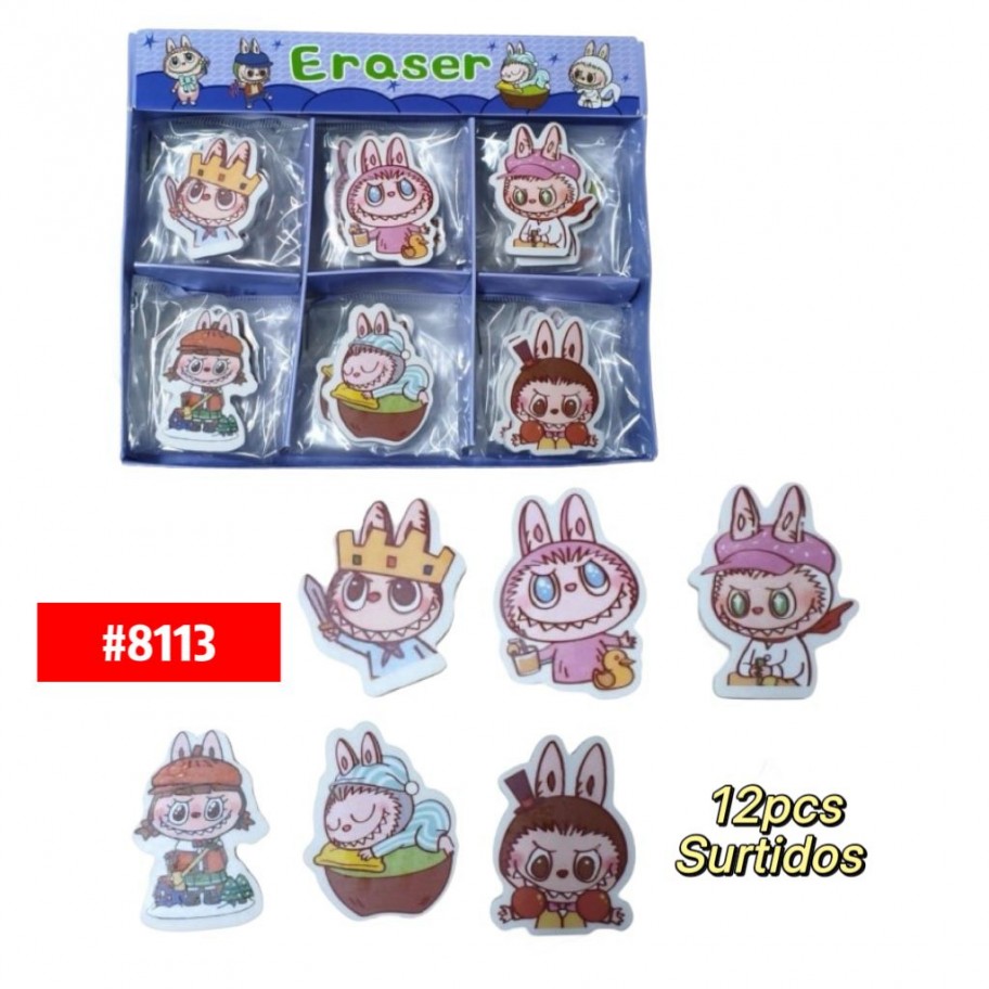 BORRADOR LABUBU *12uds #8113