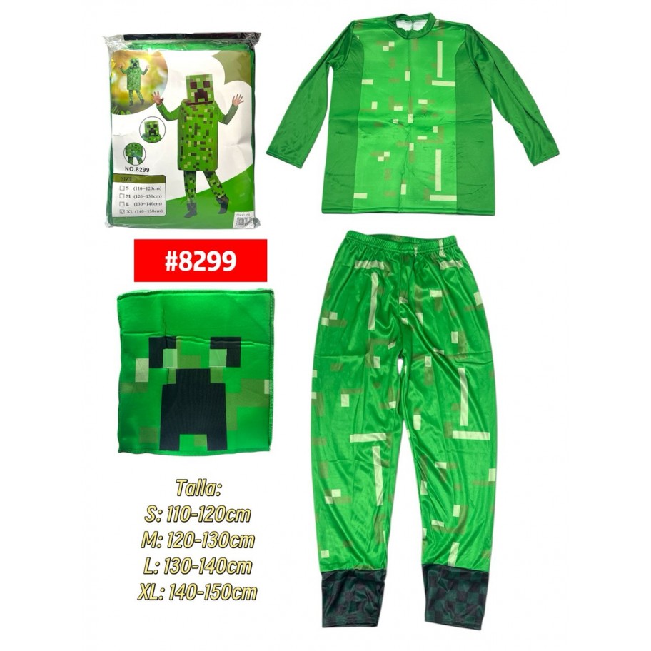 DISFRAZ MINECRAFT #8299