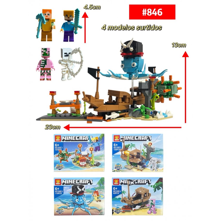 LEGO MINECRAFT *4 #846