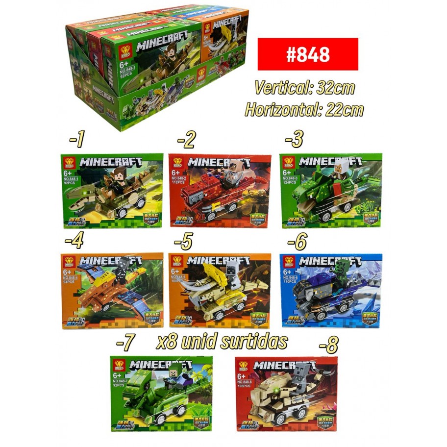 LEGO MINECRAFT *8 #848