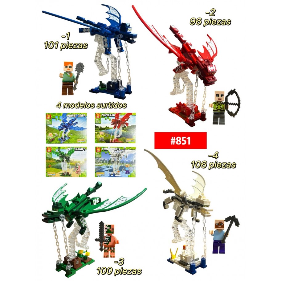 LEGO MINECRAFT *4 #851