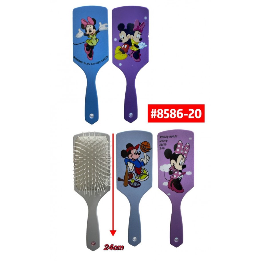 CEPILLO MICKEY/MINNIE RECTANGULAR #8586-20