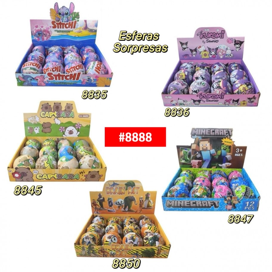 ESFERAS SORPRESA #8888