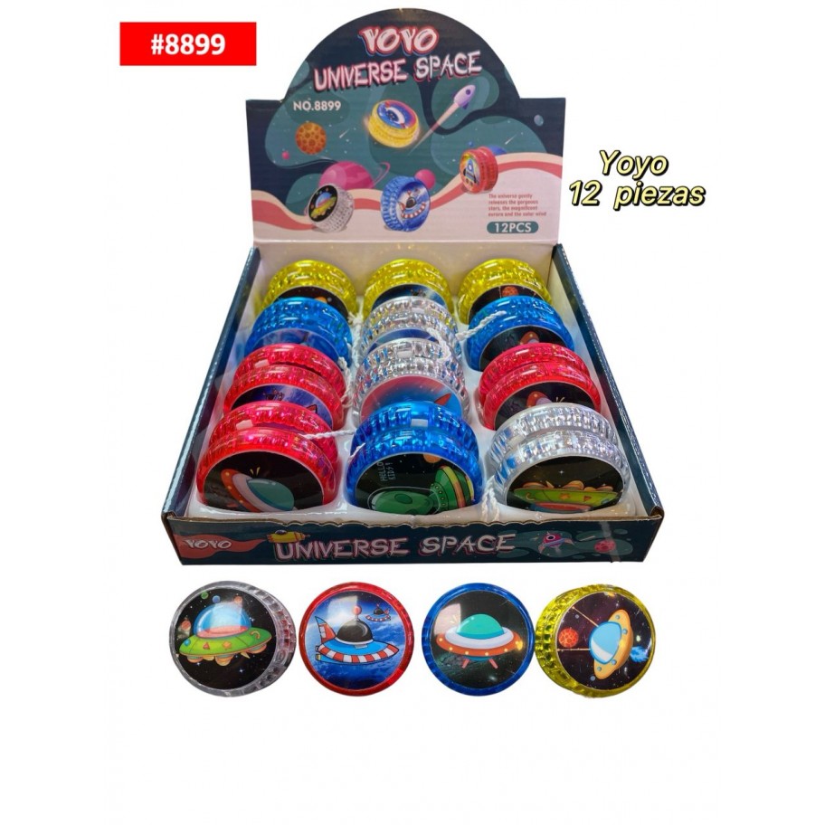YOYO ASTRONAUTA 12pcs #8899