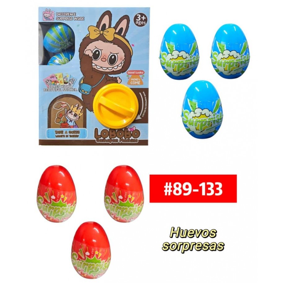HUEVOS SORPRESA LABUBU #89-133 PROMO