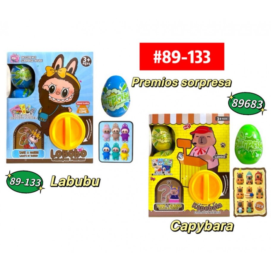 HUEVOS SORPRESA LABUBU #89-133