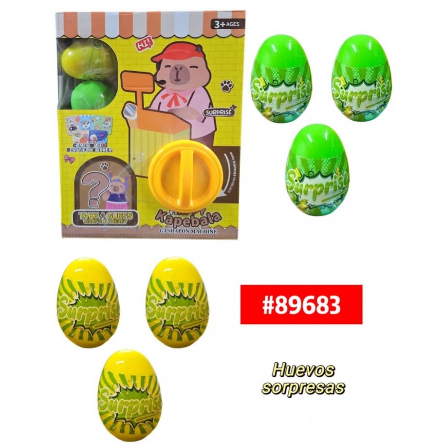 HUEVOS SORPRESA CAPYBARA #89683