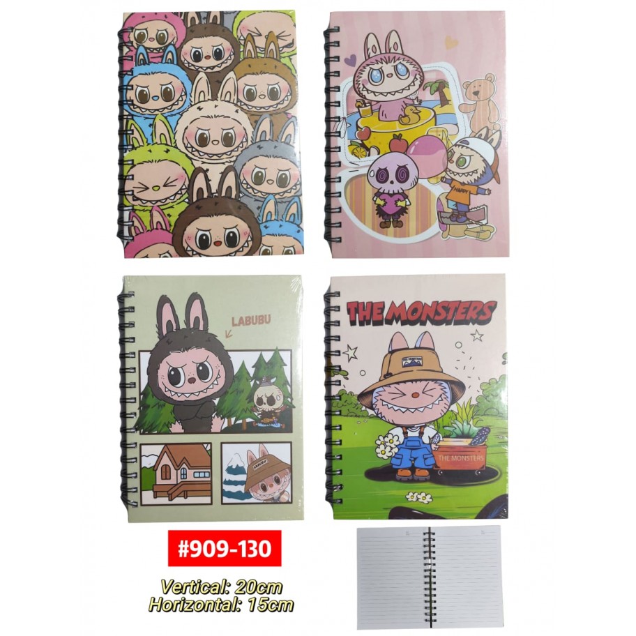 LIBRETA LABUBU #909-130