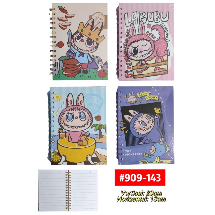 LIBRETA LABUBU #909-143