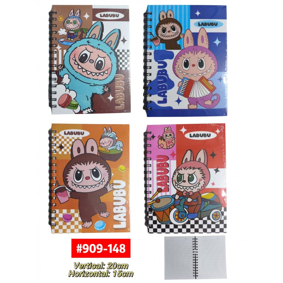 LIBRETA LABUBU #909-148