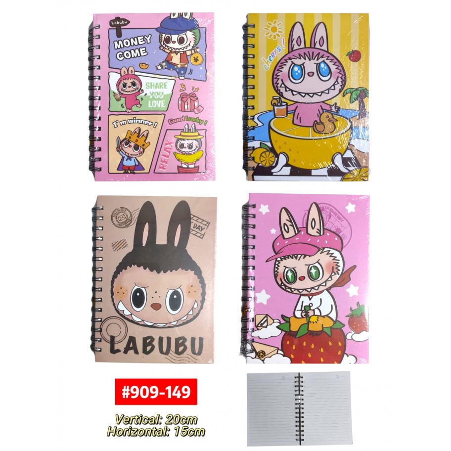 LIBRETA LABUBU #909-149