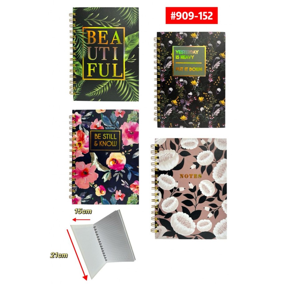 LIBRETA FLORES #909-152