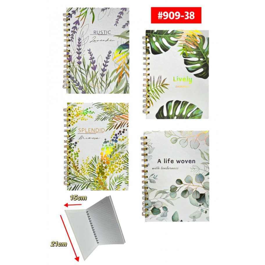 LIBRETA FLORA #909-38