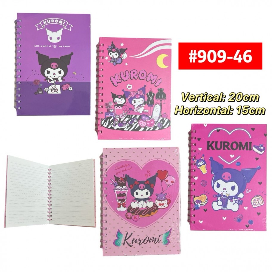 LIBRETA KUROMI #909-46