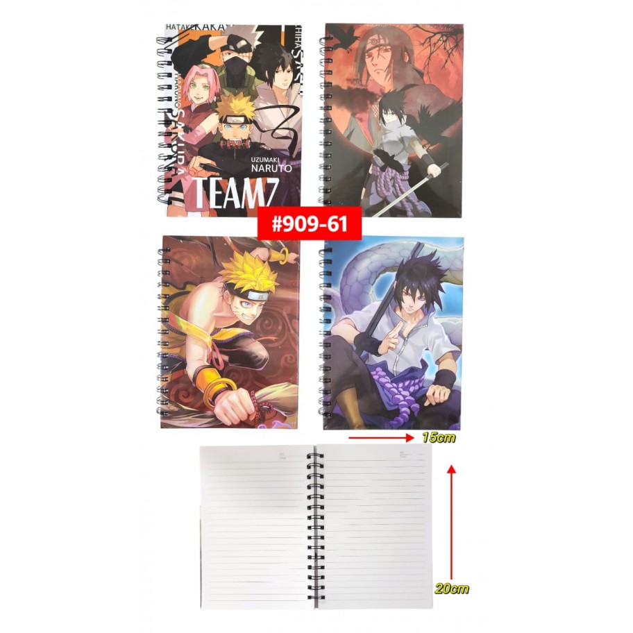 LIBRETA NARUTO #909-61