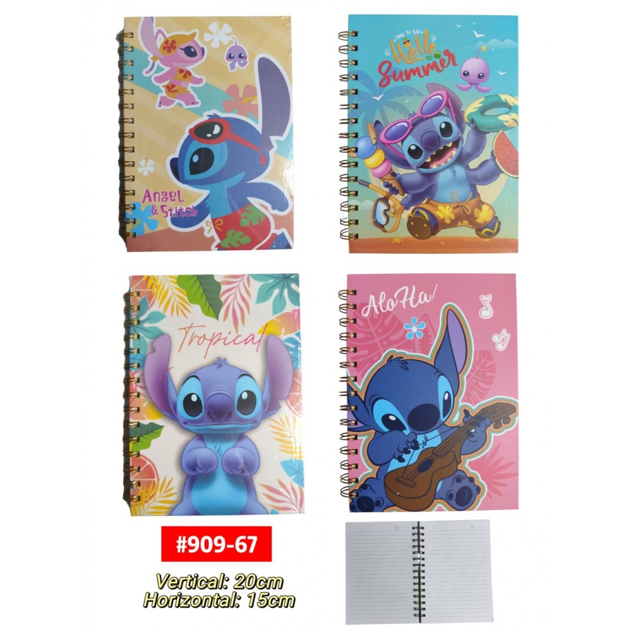 LIBRETA STITCH #909-67