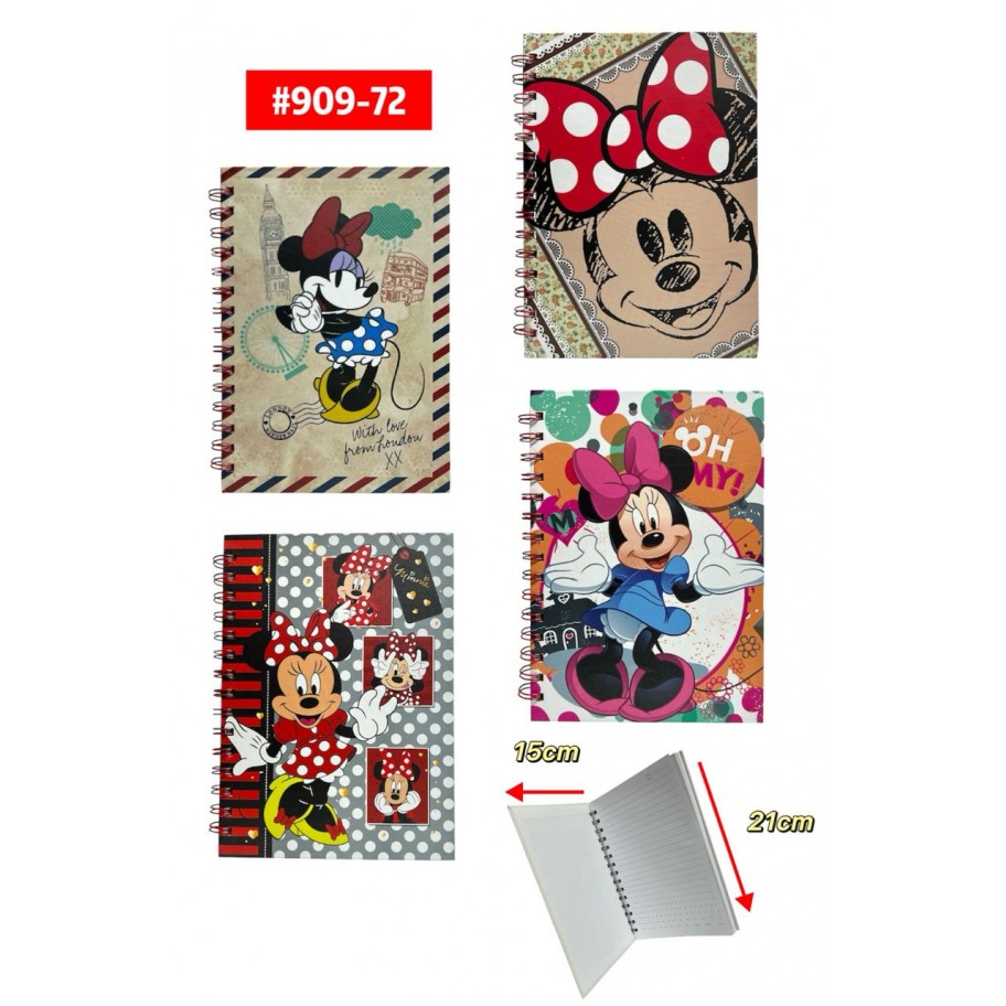 LIBRETA MINNIE #909-72