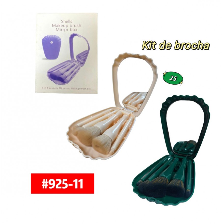 ESTUCHE DE BROCHAS 5uds #925-11 P.U