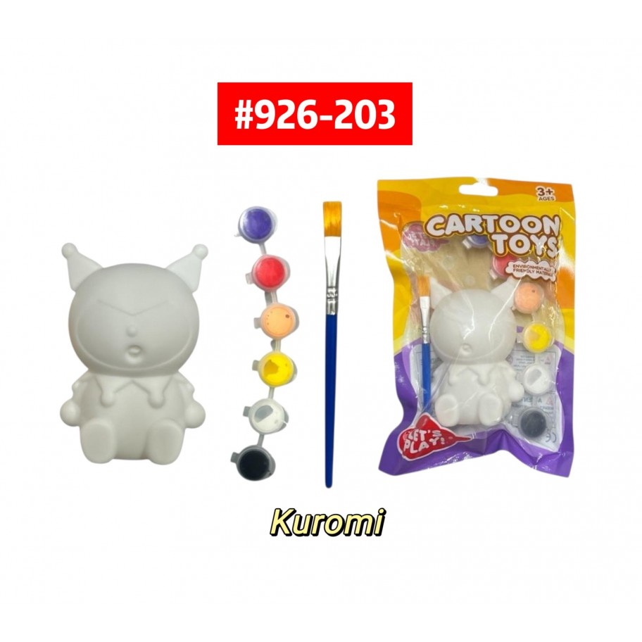 MUÑECA  PINTABLE #926-203 P.U