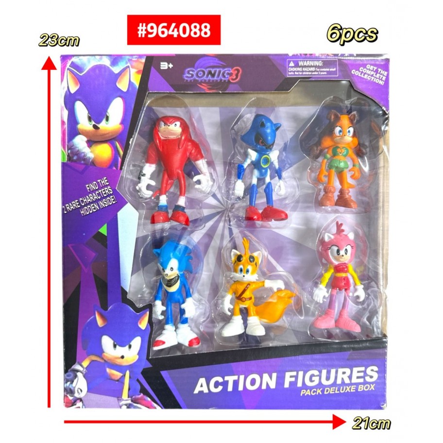 ESTUCHE SONIC 6pcs #964088 P.U