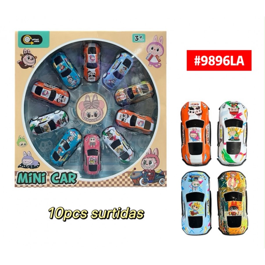 CARRITOS LABUBU 10pcs #9896LA PROMO