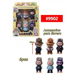 ACCESORIO PARA LLAVERO LABUBU 6pcs #9902 PROMO