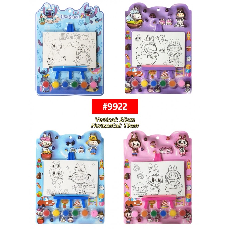 KIT DE ARTE INFANTIL STITCH LABUBU #9922