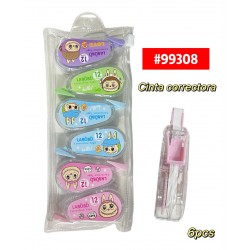 CINTA CORRECTORA LABUBU *6 #99308