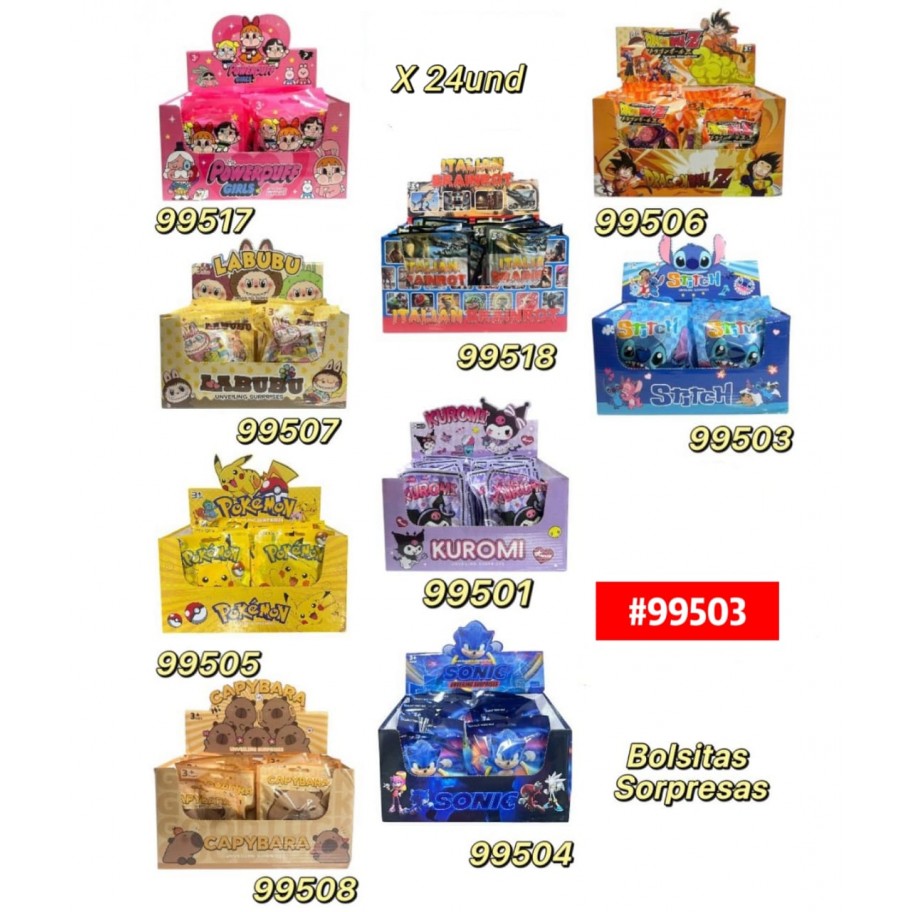 BOLSA SORPRESA 24pcs #99503