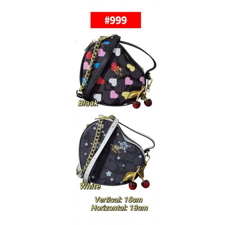 BANDOLERO CORAZON COACH CEREZA #999 P.U