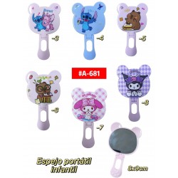 ESPEJO PANDA INFANTIL #A-681