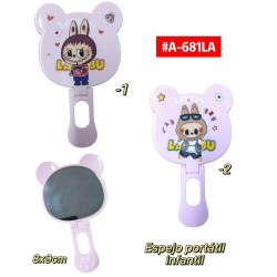 ESPEJO PANDA INFANTIL LABUBU #A-681LA