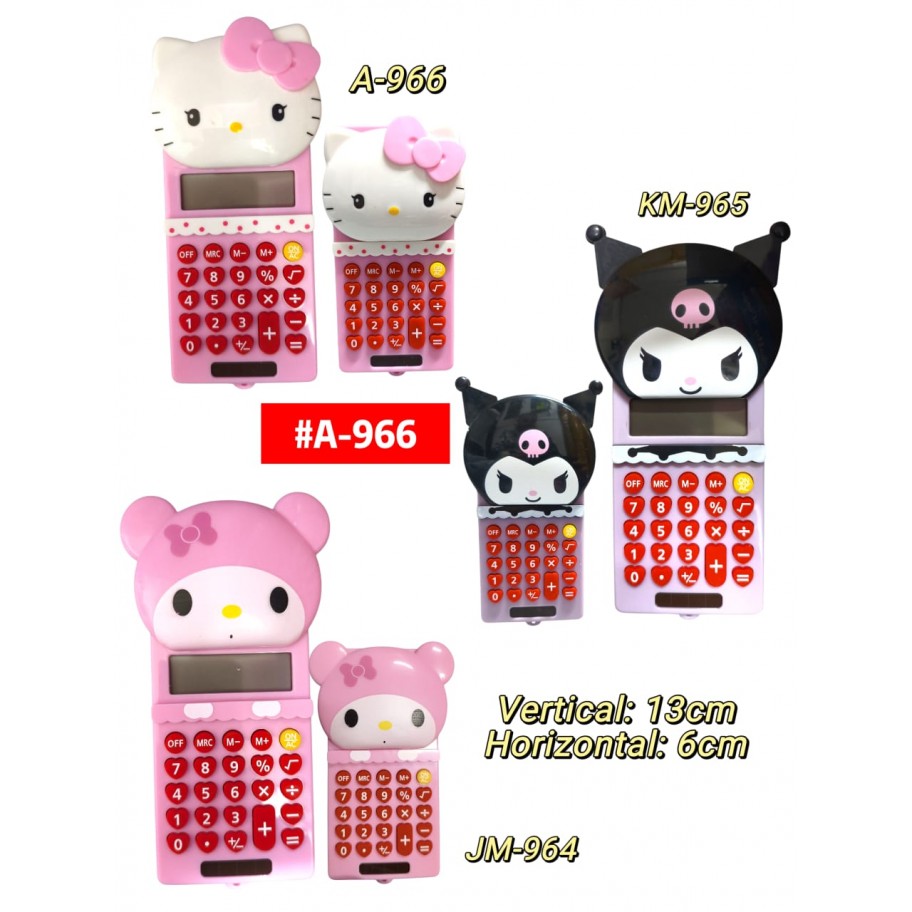 CALCULADORA SANRIO #A-966 P.U
