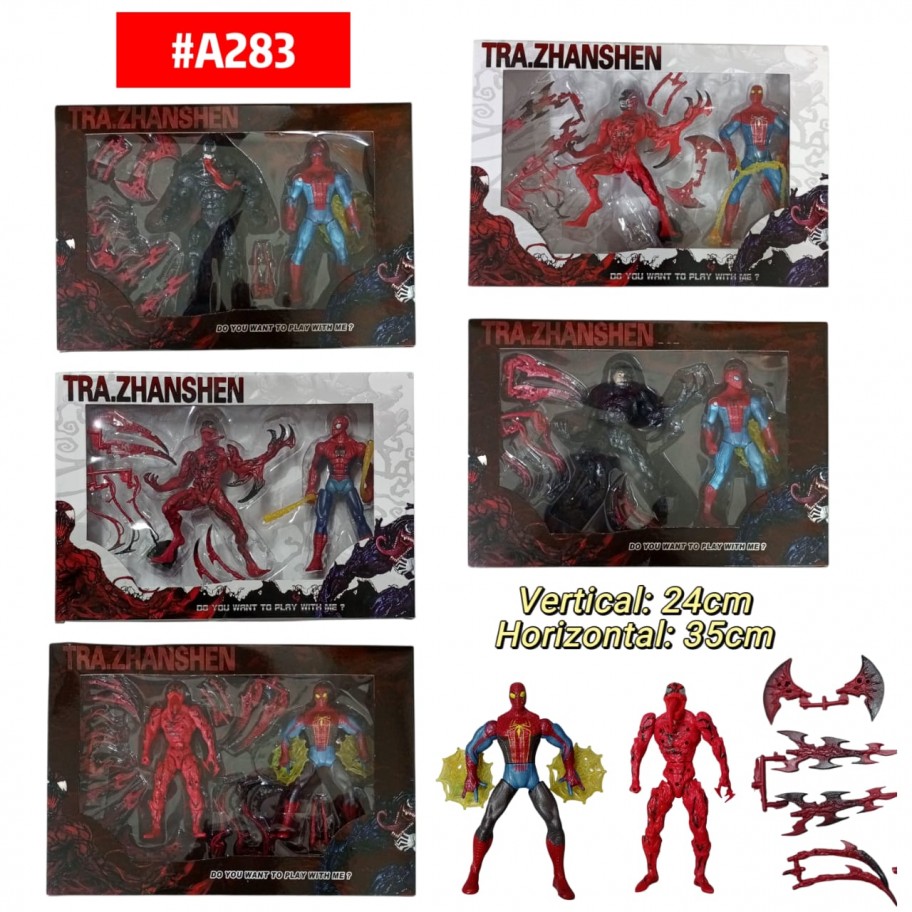 SET DE SPIDERMAN Y VENOM #A283 P.U