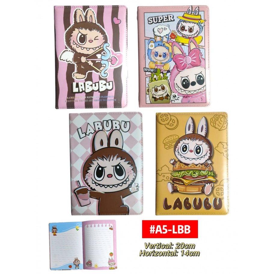 LIBRETA LABUBU #A5-LBB