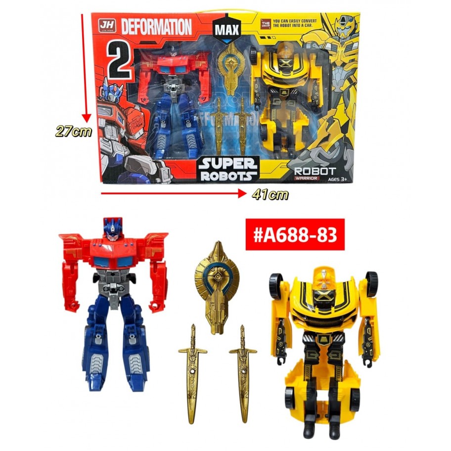 TRANSFORMERS 2en1 #A688-83